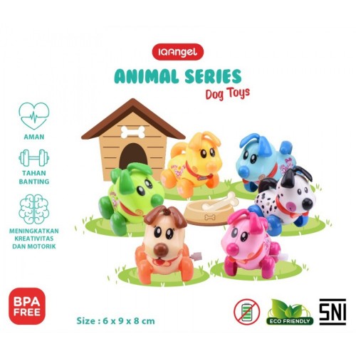 IQAngel Dog Toys Mainan Edukatif Anak - Random Color